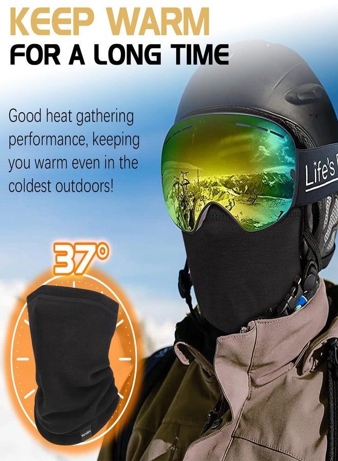 YANIKY Neck Gaiter Winter Neck Warmer for Men & Women Windproof Face Mask for Cold Weather Breathable Ski Face Cover Scarf - Image 5